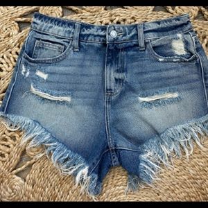 Boutique Distressed Shorts